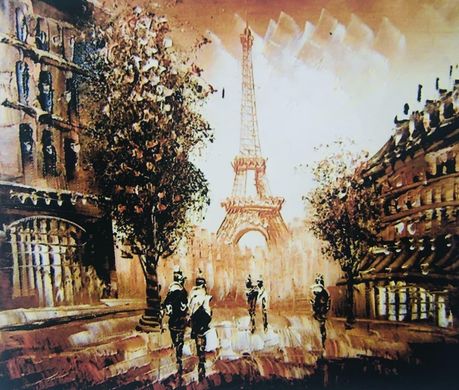 Картина за номерами RА 3293 "Осінній Париж" 40 * 50 см
