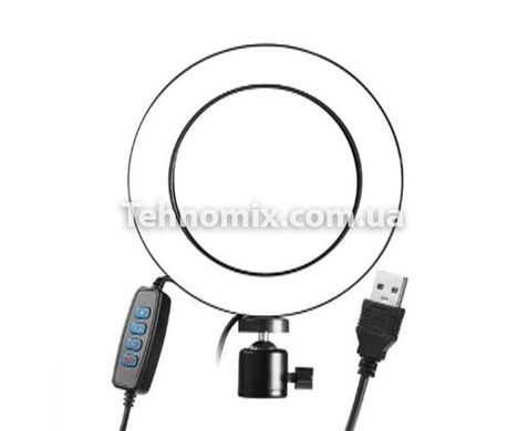 Кільцева LED лампа USB 16cm для селфи RING LIGHT