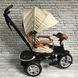Детский трехколесный велосипед Best Trike 5099 (БЕЖЕВЫЙ), родительская ручка и поворотное сиденье