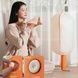 Сушилка портативная для вещей Notebook-Style Portable Dryer Оранжевая с белым