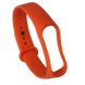 Ремешок силиконовый для Xiaomi Mi Band 3/4 №21 светло-оранжевый