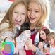 Караоке дитяче з LED підсвічуванням з одним мікрофоном K12 Рожеве