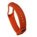 Ремешок силиконовый для Xiaomi Mi Band 3/4 №21 светло-оранжевый