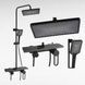 Змішувач для ванної кімнати Shower set AND YLN16001H Чорний