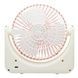 Вентилятор настільний USB FAN S13 похилий Білий з рожевим
