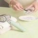 Машинка для видалення катишок з індикатором заряду Lint Remover Зелена