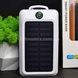 Power bank 50000mAh із сонячною панеллю Viaking N2 Білий