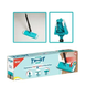 Швабра Dual Track Twist Mop (универсальная для влажной уборки) бирюзовая