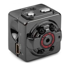 Мини камера видеорегистратор SQ8 HD 1080p с датчиком движения и ночным видением