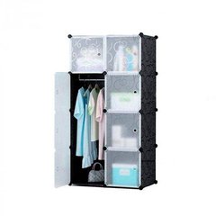 Шкаф органайзер Storage Cube Cabinet МР 28-51 пластиковый Черный