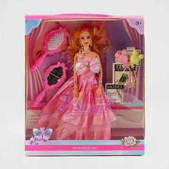 Кукла с розовым бантом Model Fashion
