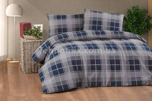 Постільна білизна Cotton collection 41895 Фланель Бавовна Євро розмір