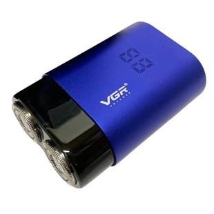 Електробритва акумуляторна роторна VGR V-347 BLUE Синя