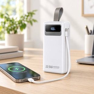 Power Bank Aroimac ORA503 40000 mAh с быстрой зарядкой 22,5W Белый