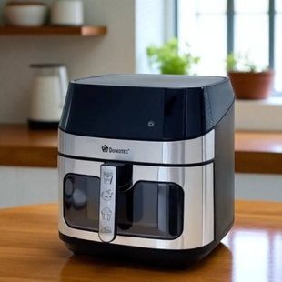 Аэрофритюрница однокамерная 12л MS 3222 Черная с серым