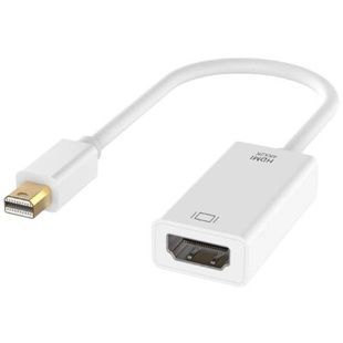 Кабель адаптер 15см Mini Displayport - HDMI 2K 4K Белый