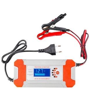 Зарядний пристрій для акумулятора 8A 12V/24V BATTERY CHARGER Біле