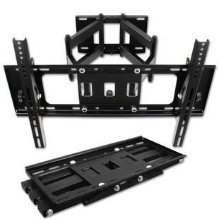 Кронштейн для телевізора настінний поворотний 32"-55" TV-DASH D-65 Чорний