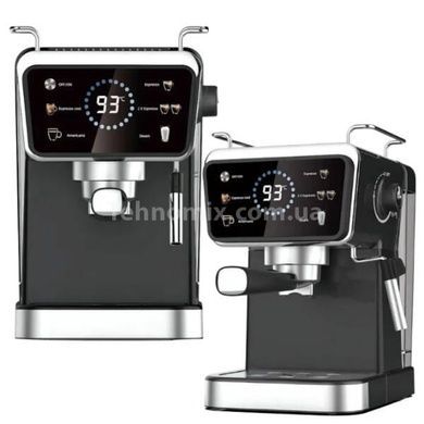 Профессиональная кофемашина Zepline ZP-6802 3000Вт 20 Bar, кофеварка с манометром, рожковая кофемашина