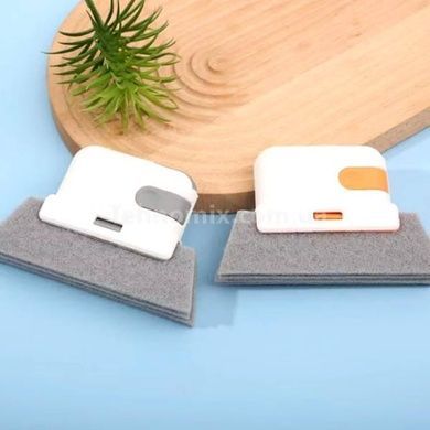 Щетка для мытья окон для труднодоступных мест Cleaning brush Белая с оранжевым