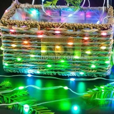 Світлодіодна смуга з прозорим пультом дистанційного керування RGB USB 20 м