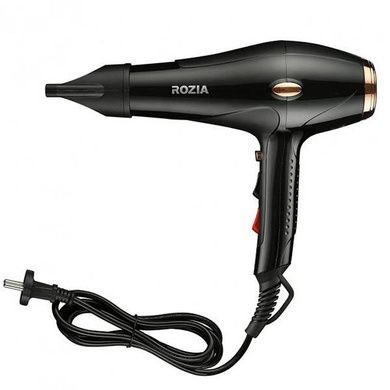 Фен для волос профессиональный Rozia HC-8303 1600 Вт Черный