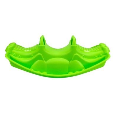 Качалка дитяча вулична Крокодил 101x46x33см Technok Toys 3190 Салатова
