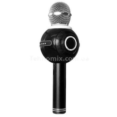 Караоке - микрофон WSTER 878 microSD FM радио Черный