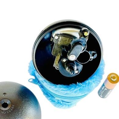 Мячик-пылесборник автоматический 3*АА Microfiber mop ball Mocoro Голубой