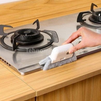 Щетка для мытья окон для труднодоступных мест Cleaning brush Белая с оранжевым