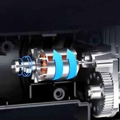 Компрессор портативный автомобильный Air pump AND XL-1026 от прикуривателя 12 В с цифровым дисплеем Черный