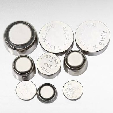 Набор батареек для часов и весов 50шт ASSORTED BUTTON BATTERIES