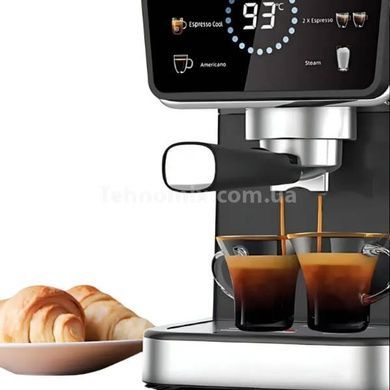 Профессиональная кофемашина Zepline ZP-6802 3000Вт 20 Bar, кофеварка с манометром, рожковая кофемашина