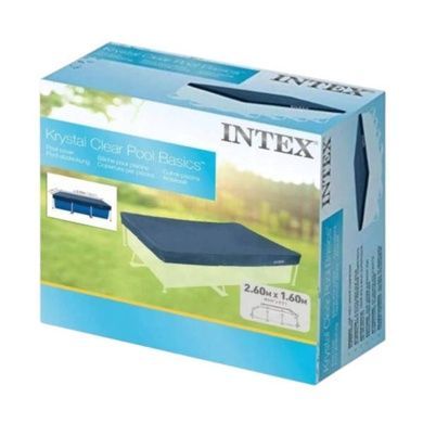 Тент для каркасного басейну 260*160см Intex 28036 Синій