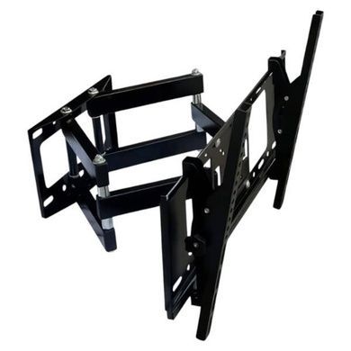 Кронштейн для телевізора настінний поворотний 32"-55" TV-DASH D-65 Чорний