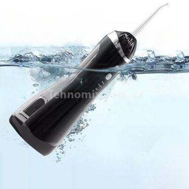 Ирригатор портативный аккумуляторный для полости рта Floss Черный