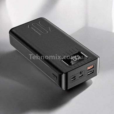 Power bank 30000mAh с фонариком Черный