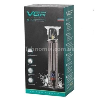 Машинка для стрижки волос со сменными насадками Vgr V-078 Серая