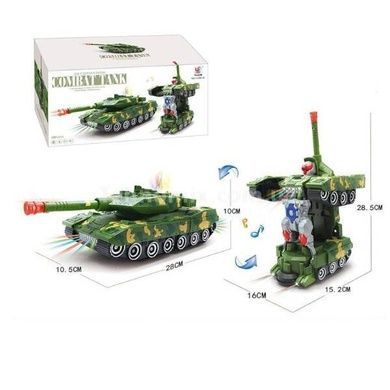 Игрушка Танк-трансформер со звуковыми и световыми эффектами Combat Tank