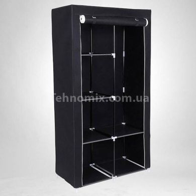 Шафа для одягу тканинна Storage Wardrobe 28105 Чорна
