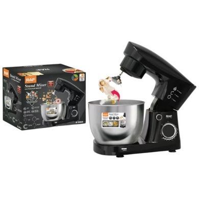 Миксер настольный с чашей из нержавеющей стали 4л Egg beater RAF R.6604 Черный