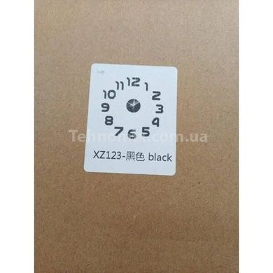 Часы настенные 3D DIY Clock Timelike 30см Черные