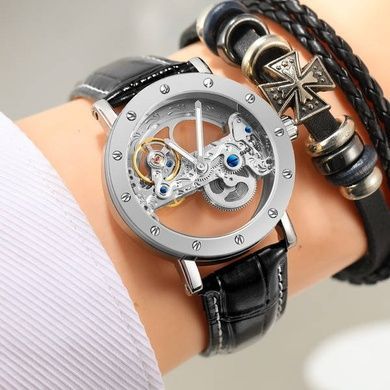 Часы женские Forsining Air Silver II
