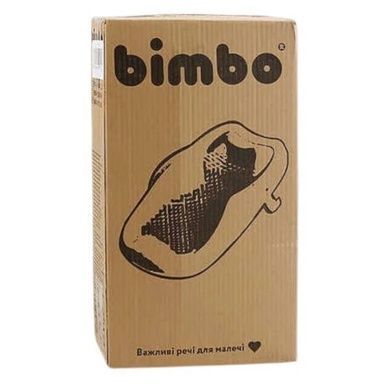 Подставка в ванночку для купания малышей 27х52х20см BM-11550 Bimbo Белая с оранжевым
