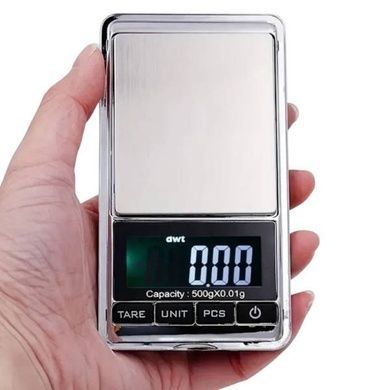 Ювелірні ваги 0,01g-500g Сірі