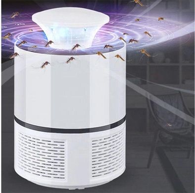 Лампа пастка для комарів Mosquito Killer Lamp Біла