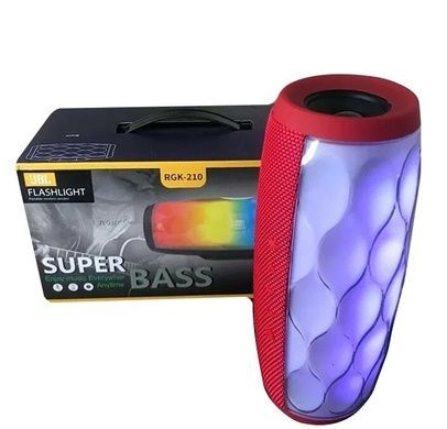 Беспроводная bluetooth колонка FAWEI RGK-210 Plus 12 W Красная