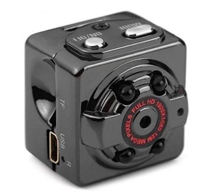 Камера видеорегистратор SQ8 HD 1080p с датчиком движения и ночным видением