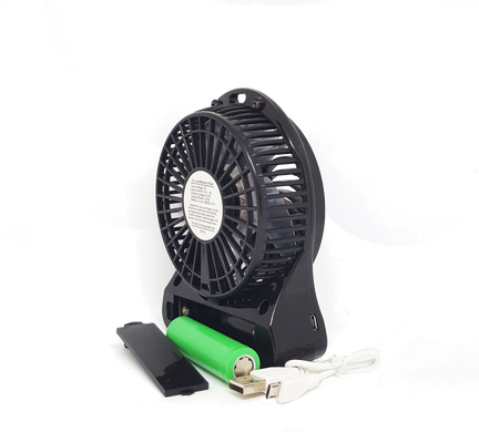 Міні-вентилятор Portable Fan Mini Чорний