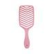 Гребінець пластиковий продувний Hollow Comb (Candy-colored) Рожевий